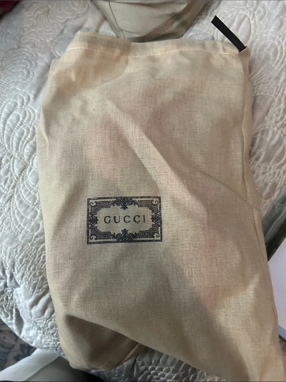 Gucci Green Damask Decorative Box